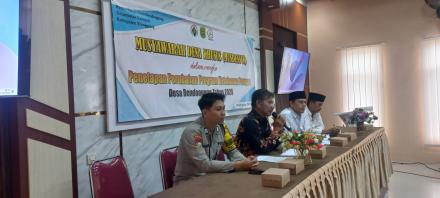 MUSDESUS dalam rangka Penetapan Perubahan Program Ketahanan Pangan Tahun 2025